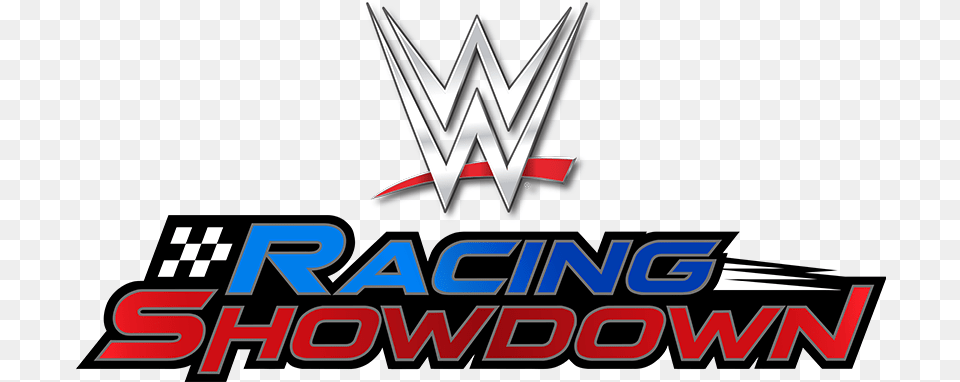 Wwe Racing Showdown Game Win With Speed Slay With Might Wwe Racing Showdown Logo, Dynamite, Weapon, Emblem, Symbol Free Png Download