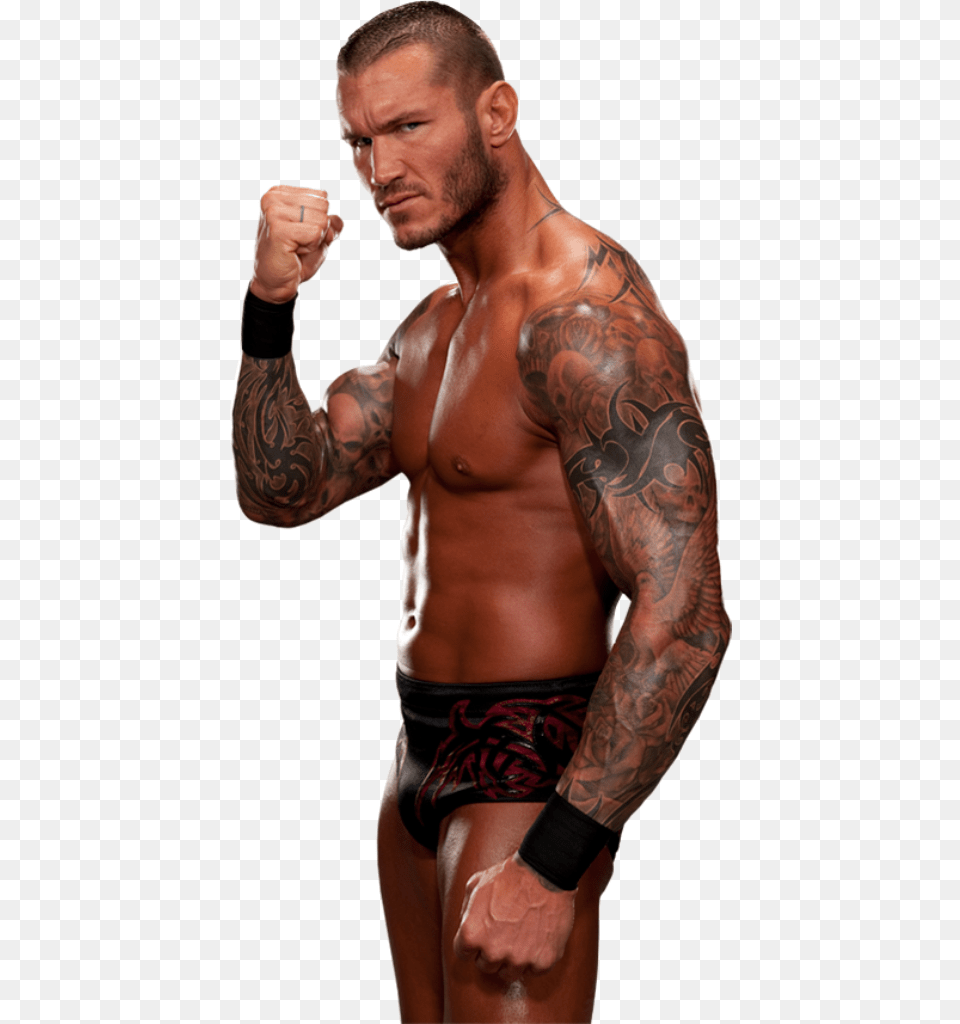 Wwe Randy Orton 2011, Tattoo, Skin, Body Part, Person Png Image