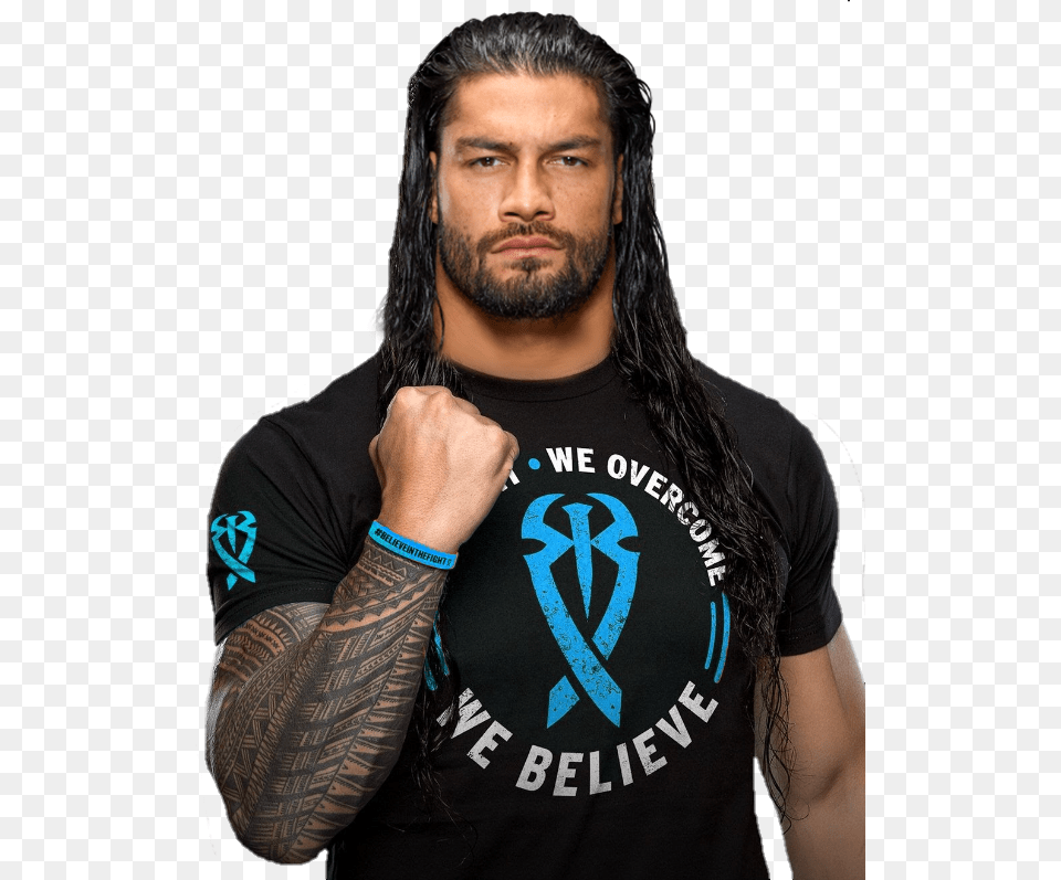 Wwe Roman Reigns 2019, T-shirt, Clothing, Adult, Skin Free Png