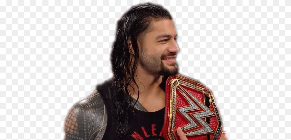 Wwe Roman Reigns High Quality Image Roman Reigns 2018 As Universal Champion, Person, Face, Head, Adult Png