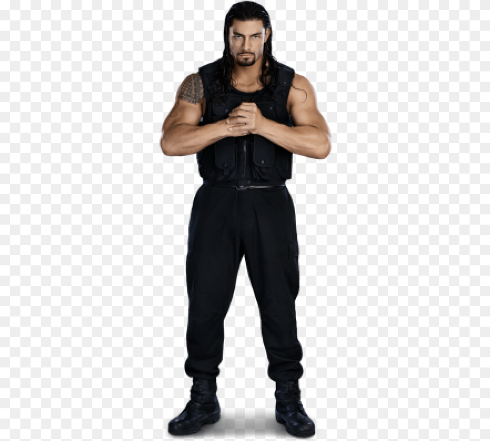 Wwe Roman Reigns Pants, Clothing, Vest, Adult, Male Free Png Download