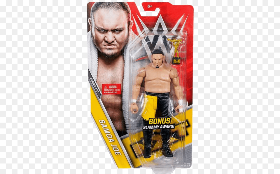 Wwe Samoa Joe Action Figures, Adult, Male, Man, Person Free Png Download