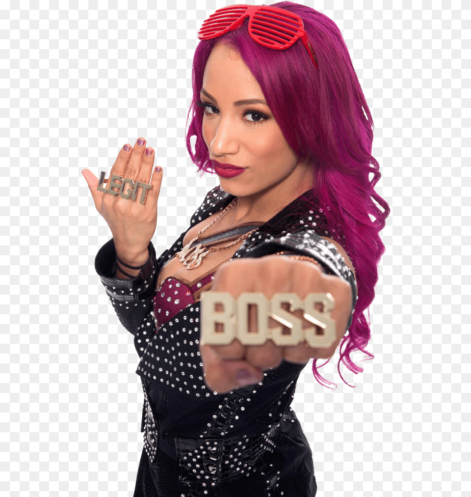 Wwe Sasha Bank 2016, Woman, Person, Hand, Finger Free Transparent Png