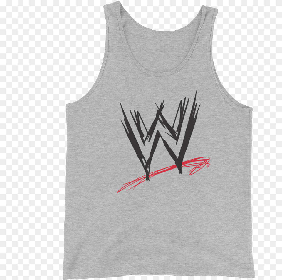 Wwe Scratch Logo Unisex Tank Topclass Logo W Smack Down, Clothing, Tank Top, Shirt Free Png