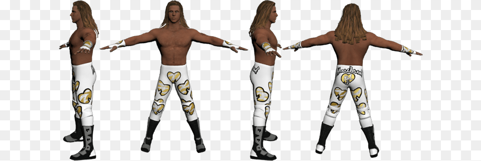 Wwe Shawn Michaels Wrestlemania, Back, Body Part, Person, Shorts Free Png