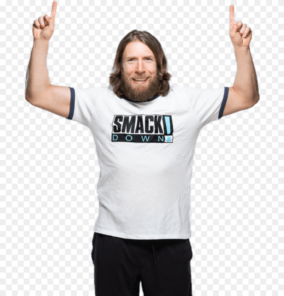 Wwe Smackdown, T-shirt, Person, Head, Hand Free Png Download
