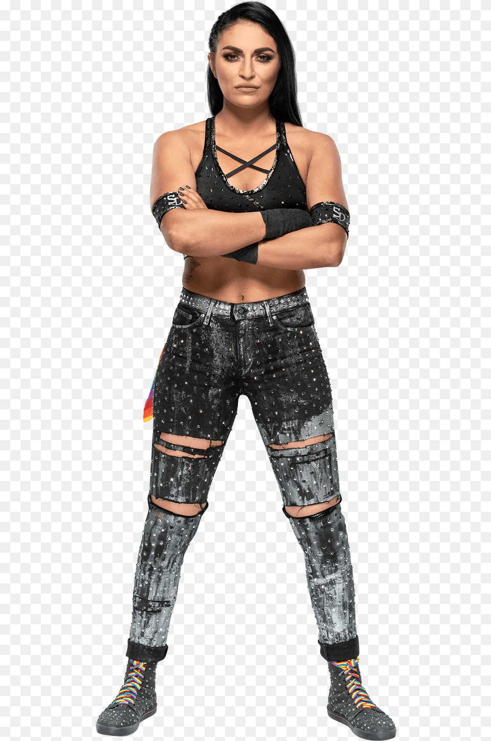 Wwe Sonya Deville, Clothing, Pants, Adult, Shorts Png