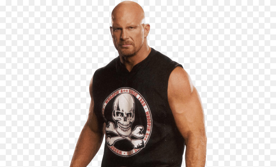 Wwe Steve Austin, Clothing, T-shirt, Adult, Person Free Transparent Png