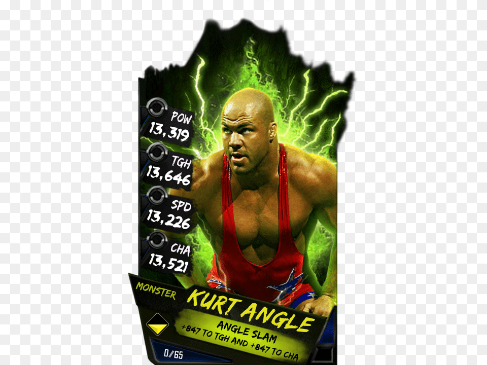 Wwe Supercard Aj Styles Monster, Advertisement, Poster, Adult, Male Free Png