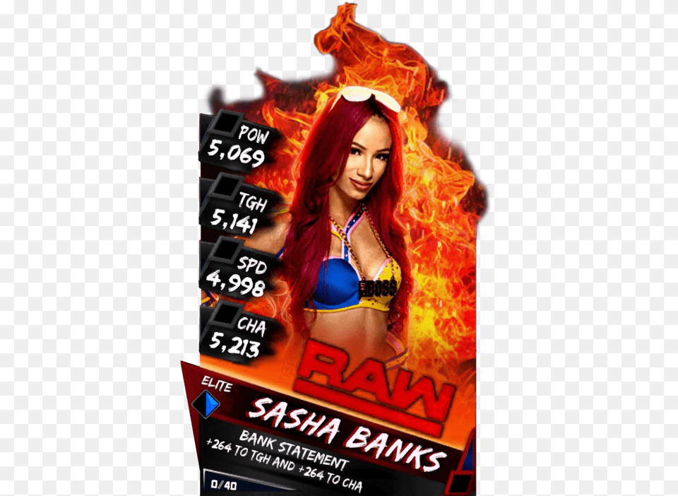 Wwe Supercard Cards Season, Adult, Poster, Person, Female Free Png