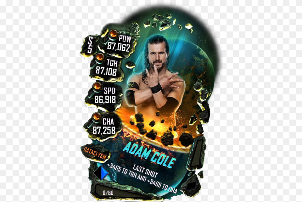 Wwe Supercard Cataclysm Cards, Advertisement, Poster, Book, Publication Png Image