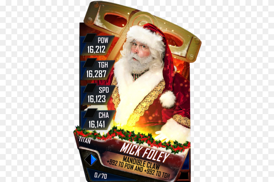 Wwe Supercard Christmas Cards, Advertisement, Poster, Adult, Bride Free Png Download