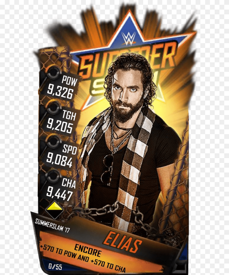 Wwe Supercard Finn Balor, Advertisement, Poster, Adult, Male Free Png Download