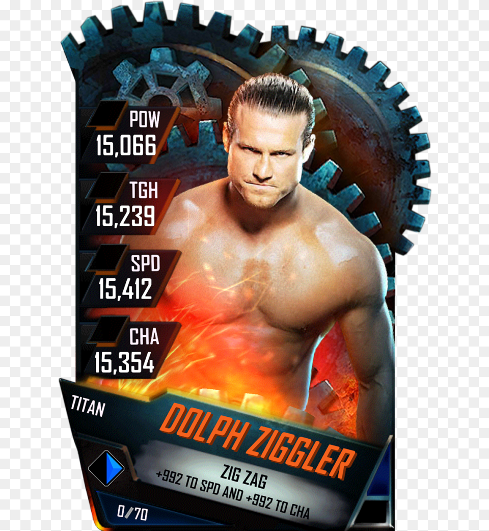 Wwe Supercard Finn Balor, Advertisement, Poster, Adult, Male Png