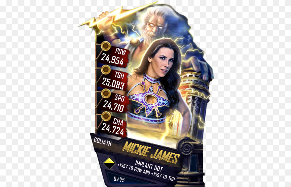 Wwe Supercard Goliath Fusions, Adult, Person, Woman, Female Free Transparent Png