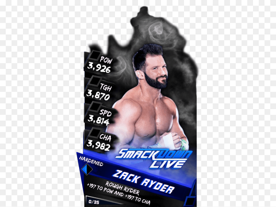 Wwe Supercard Hardened Cards, Advertisement, Poster, Adult, Male Png