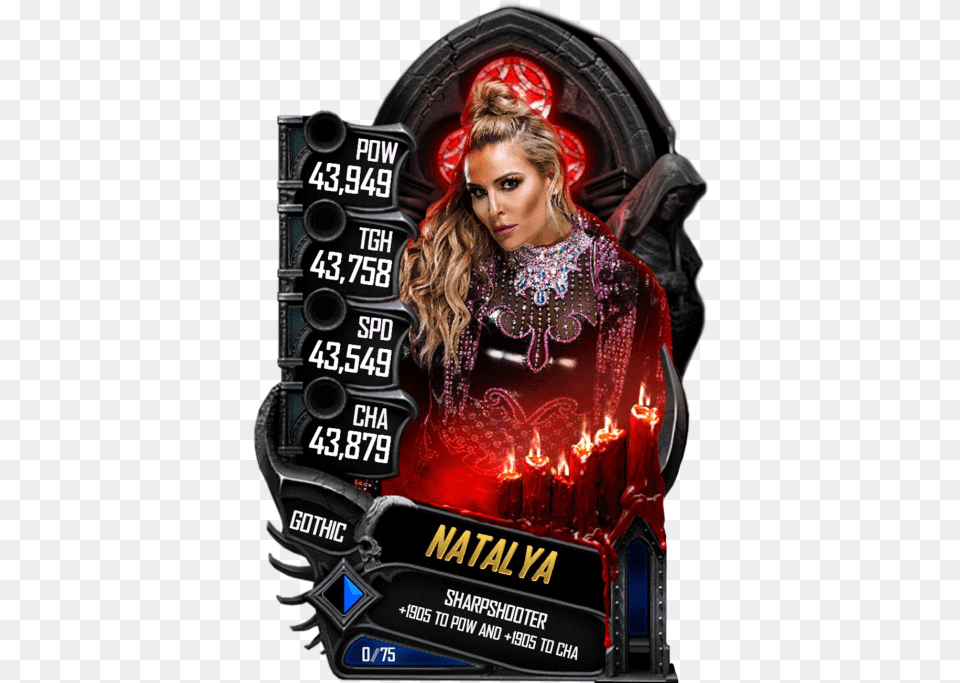 Wwe Supercard Rey Mysterio, Advertisement, Poster, Adult, Female Png Image