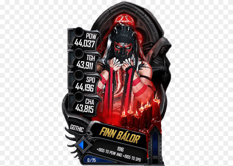 Wwe Supercard Roman Reigns Gothic, Advertisement, Poster, Electronics, Hardware Png Image