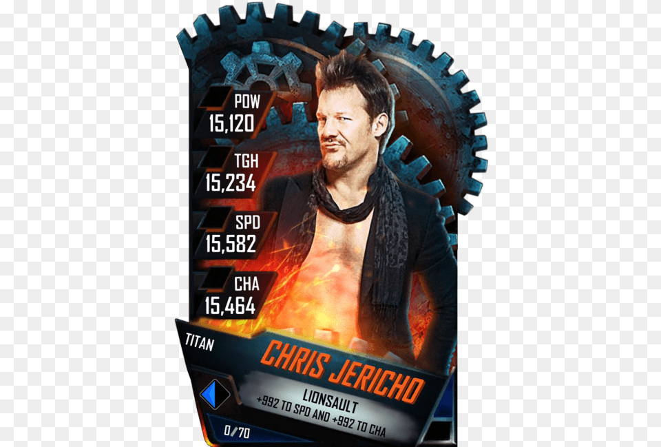Wwe Supercard Titan Cards, Advertisement, Poster, Adult, Male Free Transparent Png