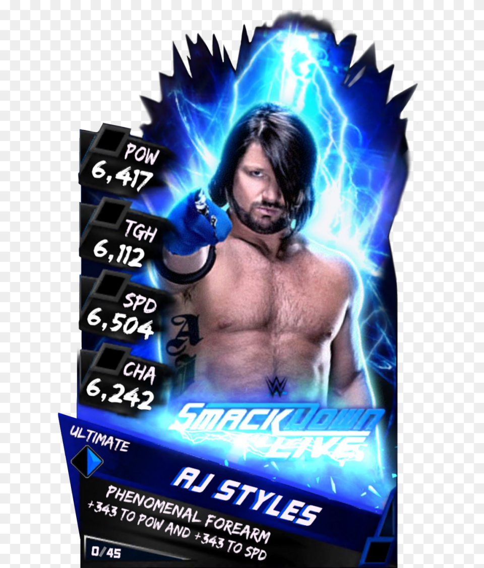 Wwe Supercard Ultimate Cards, Advertisement, Poster, Adult, Male Png Image