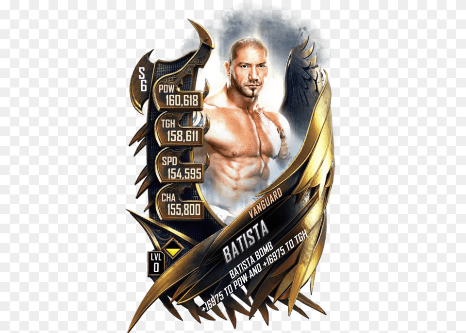 Wwe Supercard Vanguard Cards, Advertisement, Poster, Adult, Person Png Image