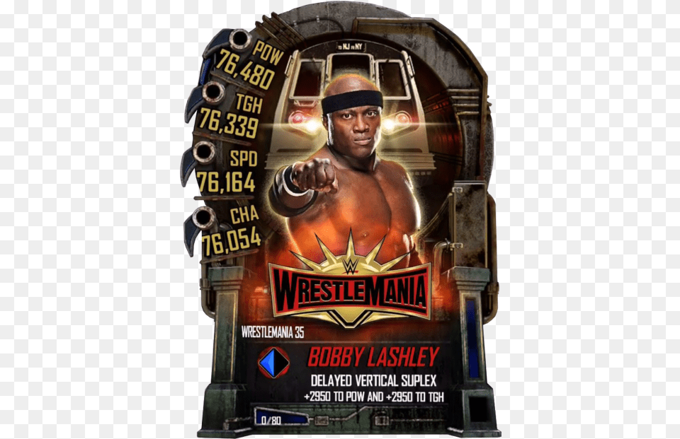 Wwe Supercard Wrestlemania, Advertisement, Poster, Adult, Person Free Png