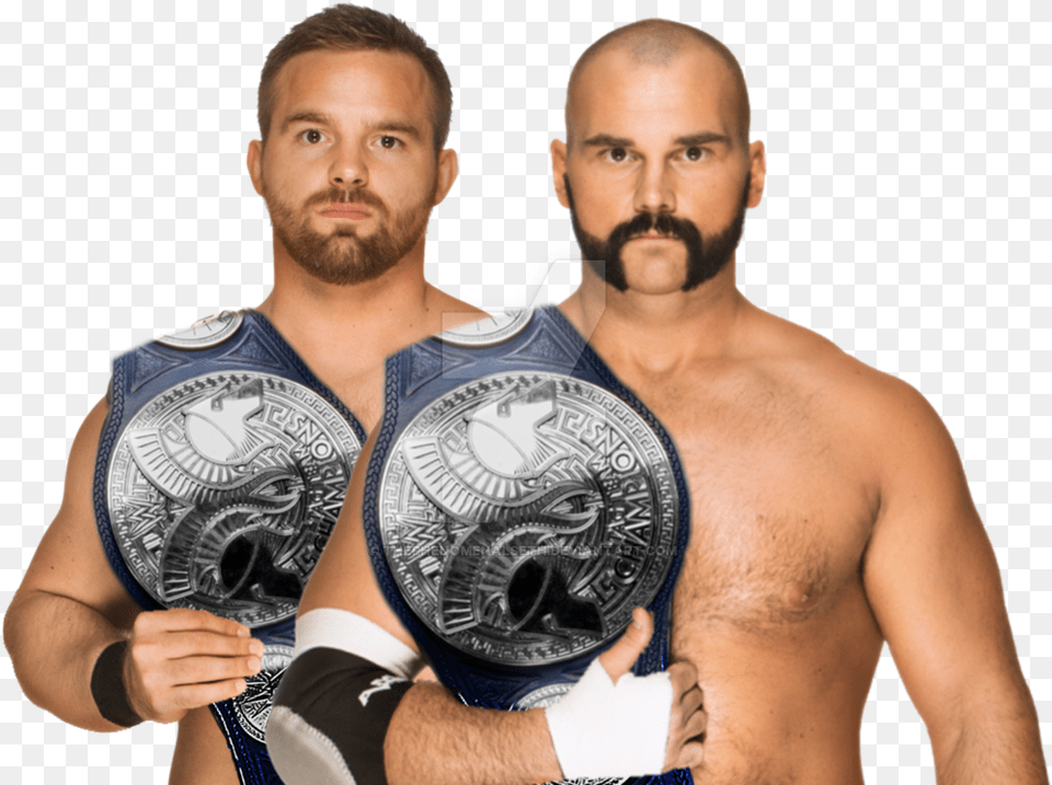 Wwe The Revival Smackdown Tag Team Champions, Adult, Male, Man, Person Png Image