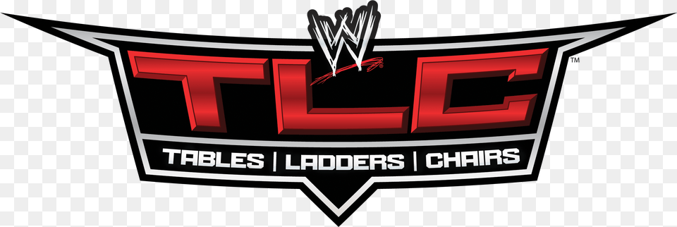 Wwe Tlc Wwe Tlc Tables Ladders And Chairs, Logo, Emblem, Symbol, Scoreboard Png Image