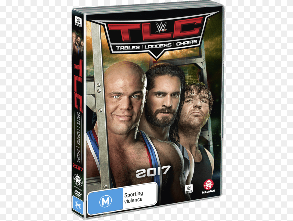 Wwe Tlc Tables Ladders Amp Chairs 2017 Dvd, Adult, Male, Man, Person Png