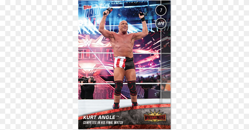 Wwe Topps Now Card 2019 Wwe Topps Now, Adult, Person, Man, Male Free Transparent Png