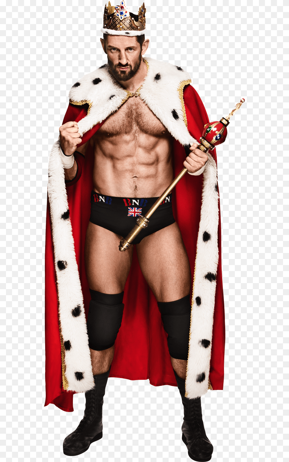 Wwe Wade Barrett, Weapon, Clothing, Costume, Person Free Transparent Png