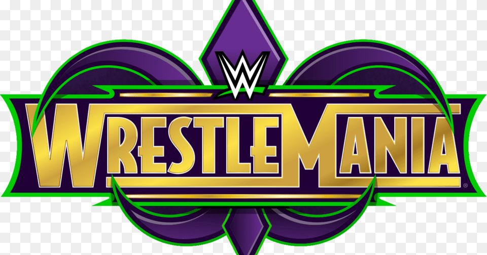 Wwe Wrestlemania 34 2018 Pay Per View Online Results Wwe Wrestlemania, Logo, Purple, Symbol Free Png Download