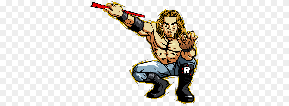 Wwe Wrestling Freetoedit Edge Wwe Kids, Hand, Body Part, Person, Publication Free Transparent Png