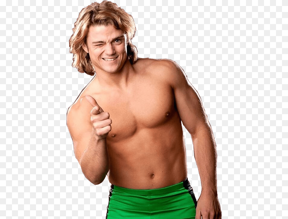 Wwe Wrestling Wrestler 205live Cruiserweight Thebriankendrick Barechested, Person, Body Part, Finger, Hand Free Png Download