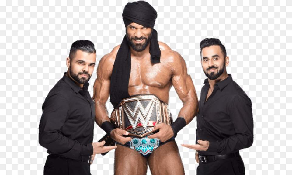 Wwe Wwe Smackdown Live Jinder Mahal And The Singh Brothers, Adult, Male, Man, Person Free Transparent Png