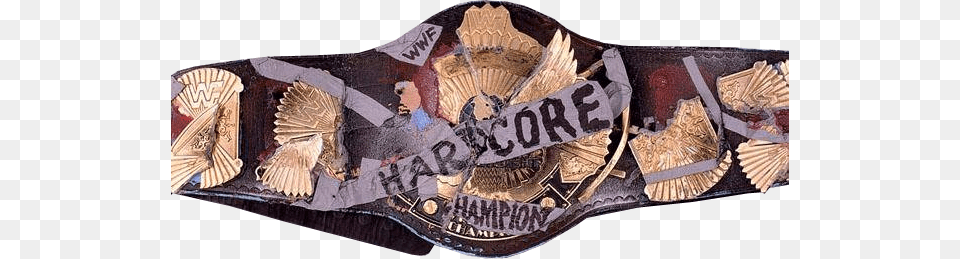 Wwf Hardcore Championship Wwe History Of Wwe Hardcore Championship 247 Dvd, Accessories, Buckle, Belt Free Png Download