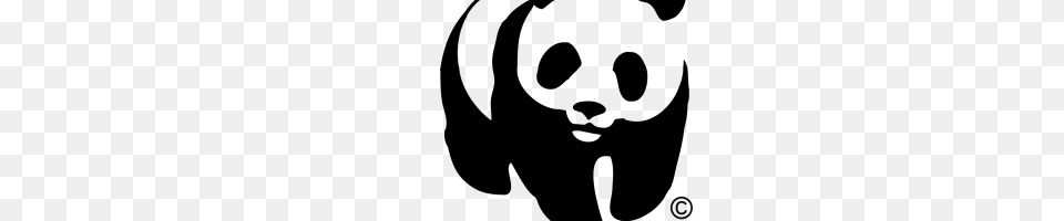 Wwf Logo Image, Lighting, Gray Free Png