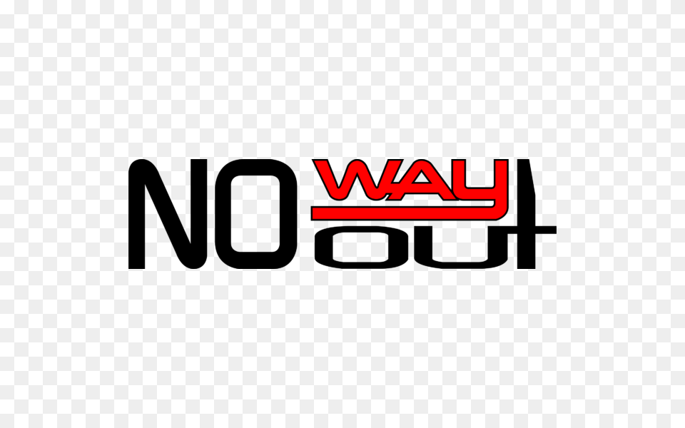 Wwf No Way Out Logo Transparent Vector Png Image