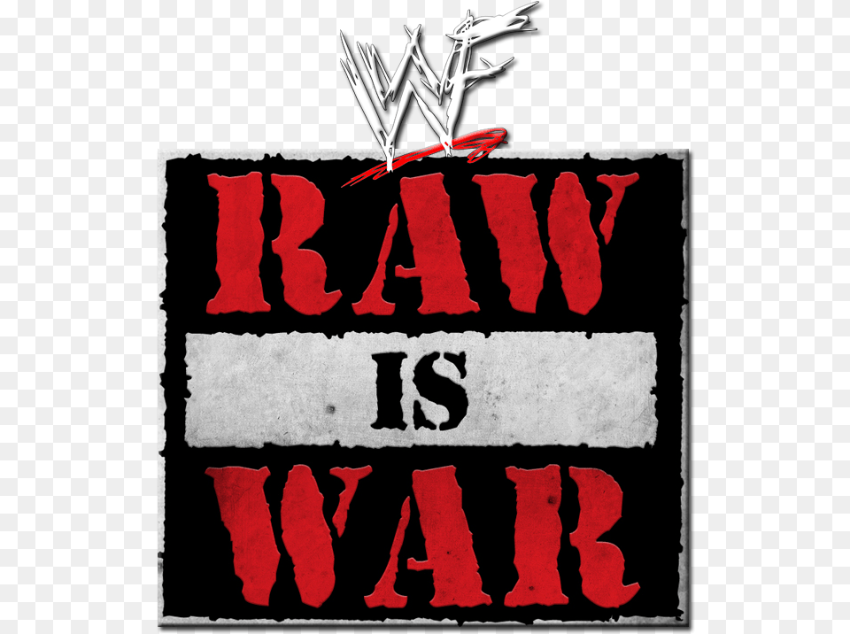 Wwf Raw Is War Logo, Book, Publication, Advertisement, Text Free Png Download