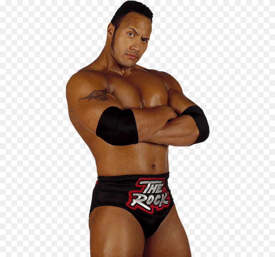 Wwf The Rock, Clothing, Swimwear, Underwear, Person Png Image
