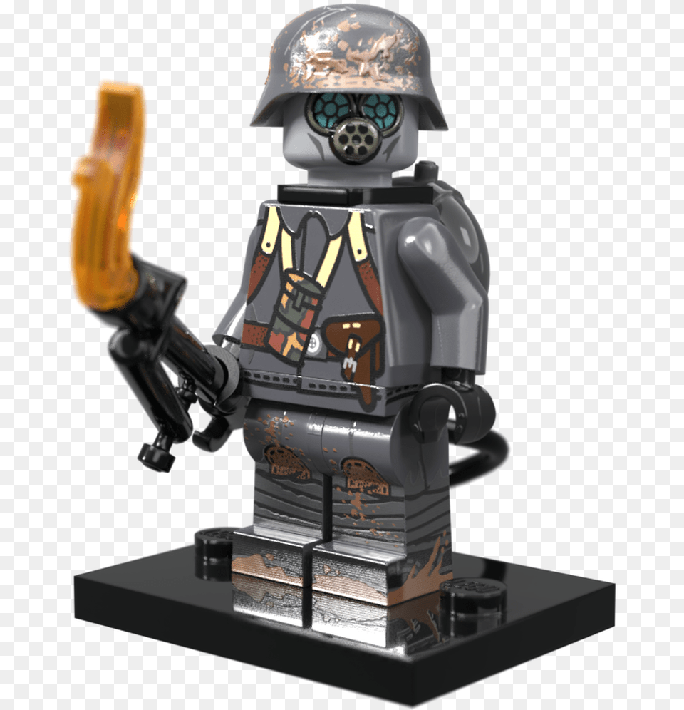 Wwi German Flame Trooper, Toy, Robot, Helmet, Adult Free Transparent Png