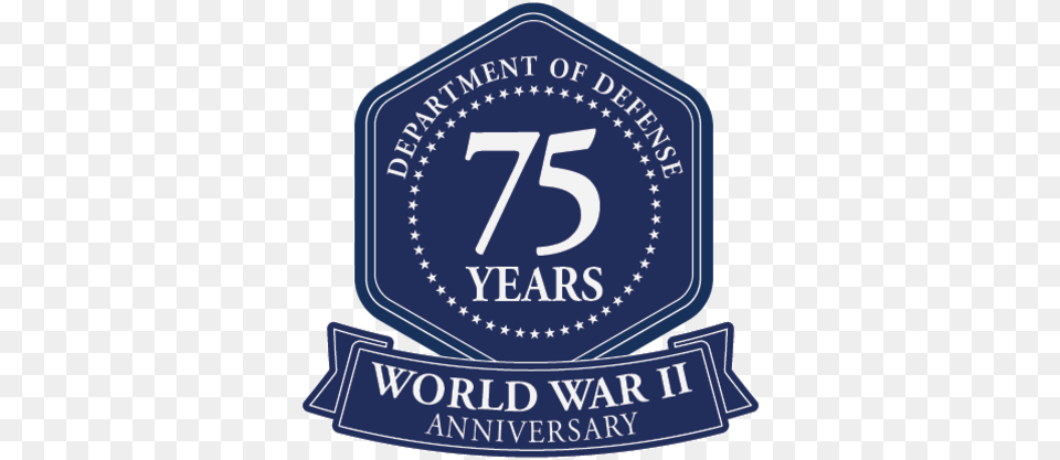 Wwii 75th Anniversary Logo Air Force Vector, Symbol, Text, Emblem, First Aid Png