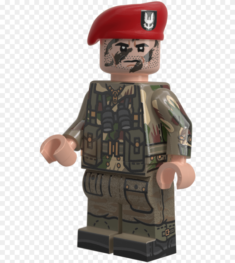 Wwii British Sas V2 Lego Ww2 Canadian Soldier, Face, Head, Person, Baby Free Png Download