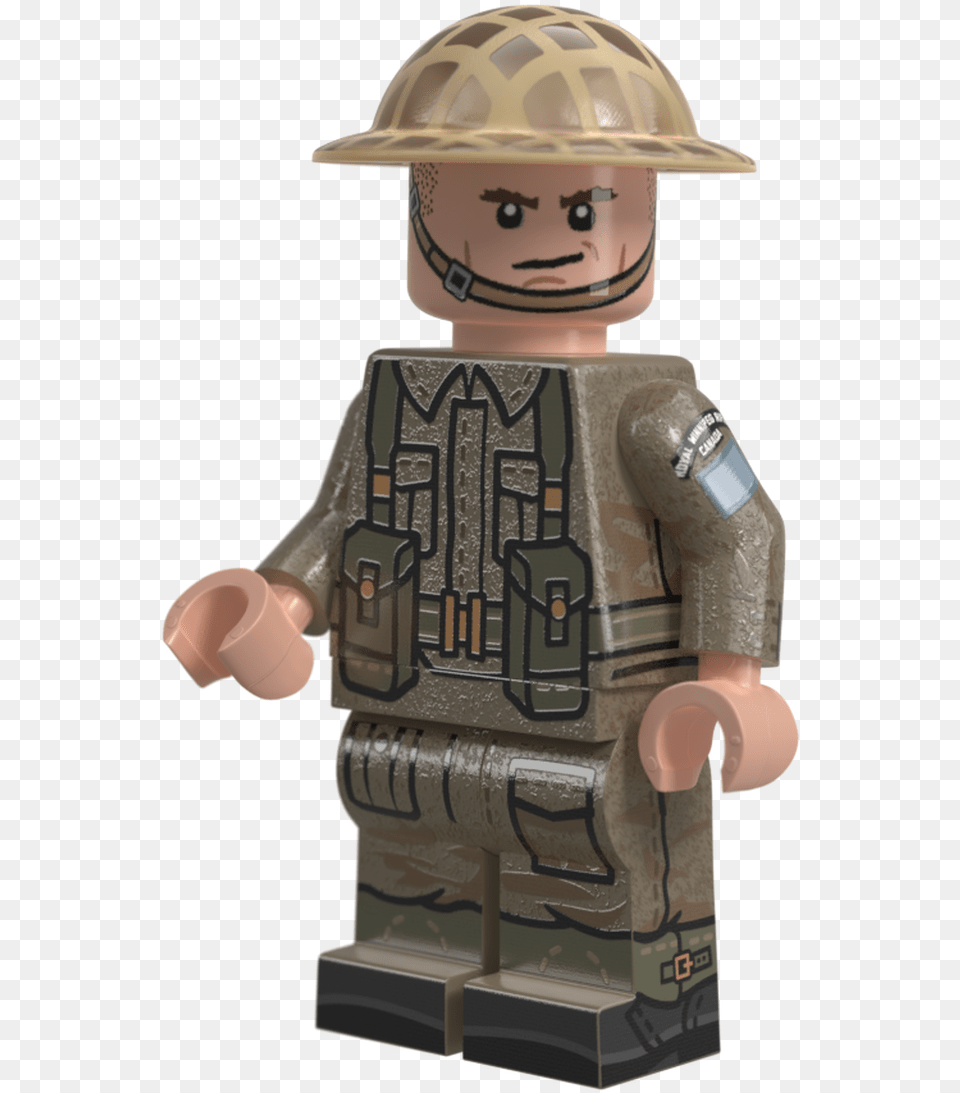 Wwii Canadian Infantry Lego Ww2 Canadian Soldier, Baby, Person, Face, Head Png Image