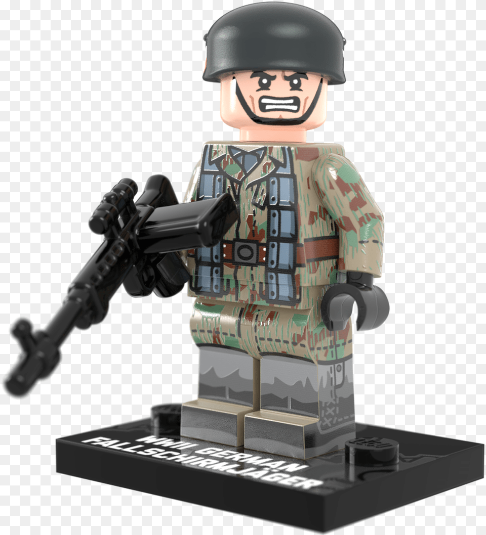 Wwii German Fallschirmjger Soldier, Weapon, Rifle, Firearm, Gun Png