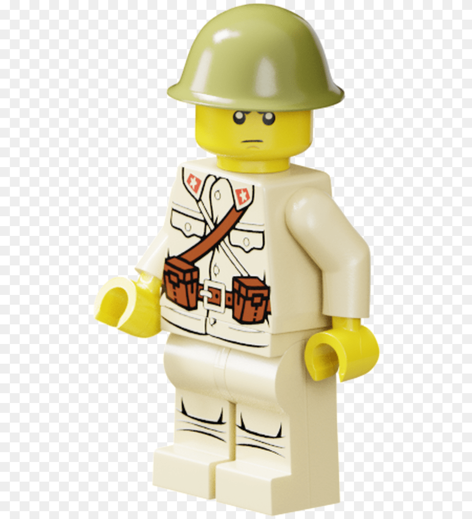 Wwii Japanese Soldier Lego Ww2 Japanese Army, Clothing, Hardhat, Helmet, Baby Png