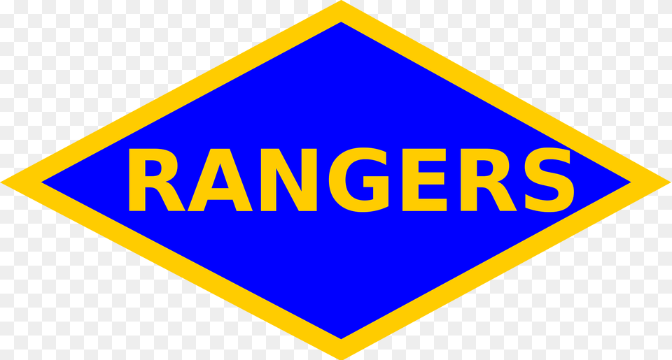 Wwii Ranger Patch Clipart, Sign, Symbol, Road Sign, Logo Free Png Download