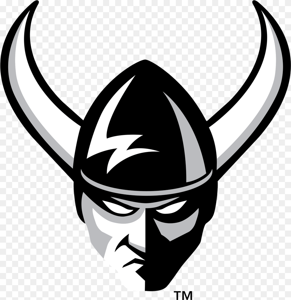 Wwu Vikings Logo Transparent, Stencil, Face, Head, Person Png Image