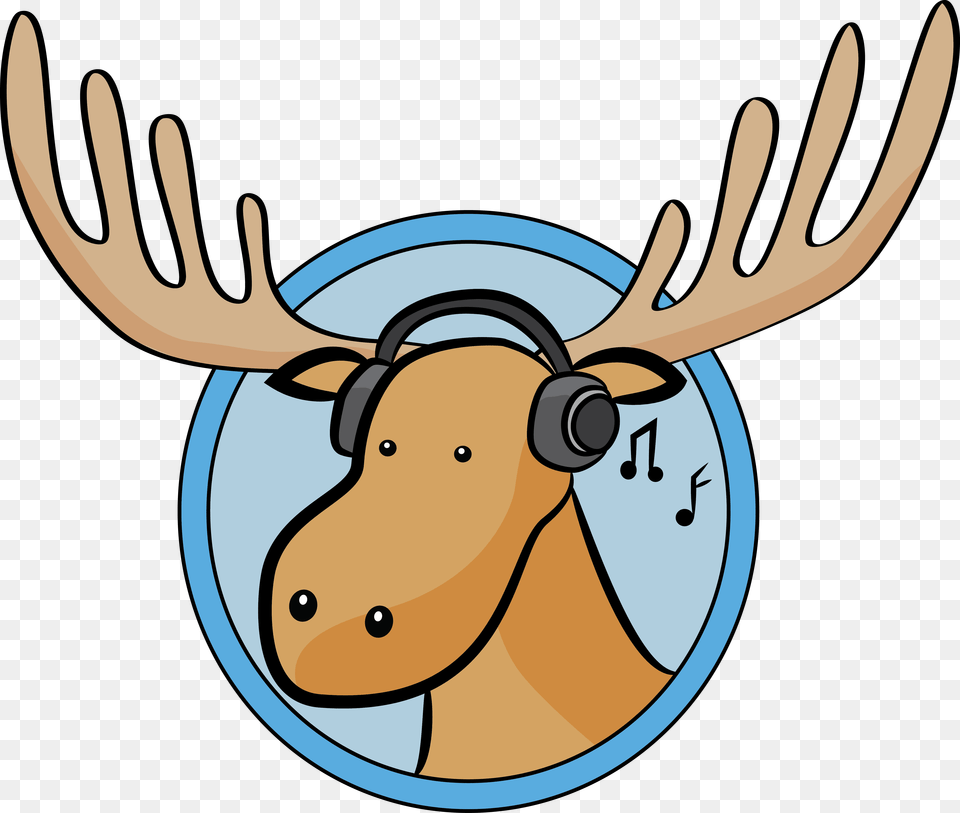 Wwvu Moose Cartoon Moose, Animal, Deer, Mammal, Wildlife Free Png