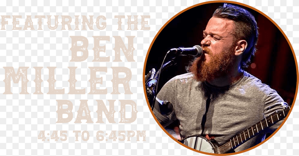 Wyatt Earp Fallfest Ben Miller Band Singing, Adult, Person, Man, Male Free Png Download